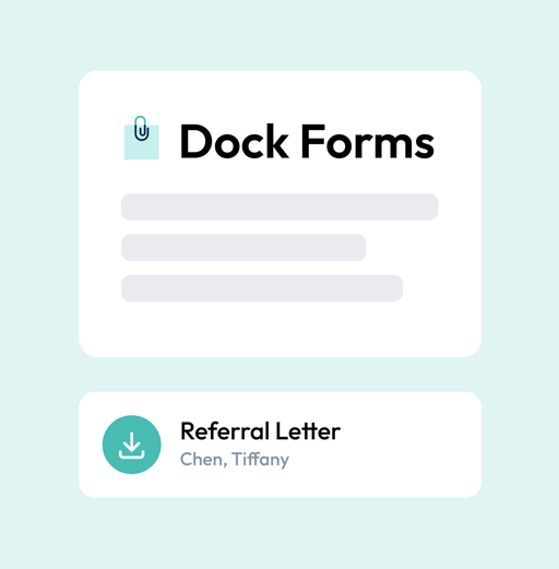 Dock Forms | Dock Health